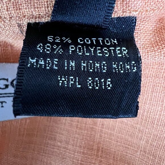 Vintage Tuttle Golf Collection Shirt Large Orange Button Up‎ Casual - Picture 9 of 9